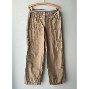 Duck Head | Y2k Olive Green Lightweight Straight Loose-Fit Cargo Pants